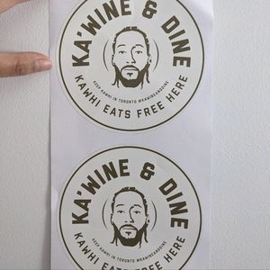 Ka Wine and Dine stickers
